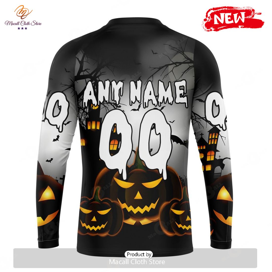 HOT Personalized NHL Columbus Blue Jackets Special Design For Halloween Hoodie Sweatshirt 3D HOT Personalized NHL Columbus Blue Jackets Special Design For Halloween Hoodie Sweatshirt 3D