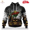 HOT Personalized NHL Minnesota Wild Special Skeleton Costume For Halloween Hoodie Sweatshirt 3D