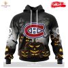 HOT Personalized NHL Montreal Canadiens Special Skeleton Costume For Halloween Hoodie Sweatshirt 3D