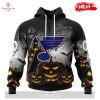 HOT Personalized NHL Seattle Kraken Special Skeleton Costume For Halloween Hoodie Sweatshirt 3D