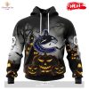 HOT Personalized NHL Vancouver Canucks Special Skeleton Costume For Halloween Hoodie Sweatshirt 3D