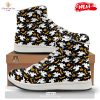 HOT Ghost Happy Halloween Print Pattern High Top Sneakers