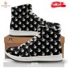 HOT Ghost Happy Halloween Print Pattern High Top Sneakers