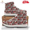 HOT Line Halloween Print Pattern High Top Sneakers