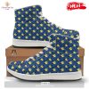 HOT Multicolored Pumpkins Halloween Print Pattern High Top Sneakers