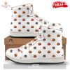 HOT Mummy And Pumpkins Halloween Print Pattern High Top Sneakers