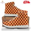 HOT Mummy Halloween Print Pattern High Top Sneakers