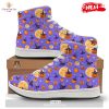 HOT Pumpkin Witch Halloween Print Pattern High Top Sneakers