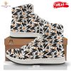 HOT Sacry Halloween Pumpkins Print Pattern High Top Sneakers