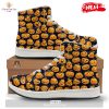 HOT Scary Clown Halloween Print Pattern High Top Sneakers