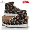 HOT Scary Pumpkin Halloween Print Pattern High Top Sneakers