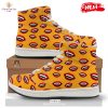 HOT Vampire Bat Halloween Print Pattern High Top Sneakers