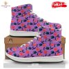 HOT Voodoo Doll Halloween Print Pattern High Top Sneakers