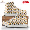 HOT Wizard Halloween Print Pattern High Top Sneakers