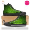 TRENDING Candy Halloween Print Pattern White High Top Shoes