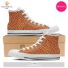 TRENDING Cute Halloween Print Pattern Black High Top Shoes