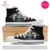 TRENDING Eyeball Halloween Print Pattern High Top Shoes
