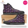TRENDING Eyeball Halloween Print Pattern White High Top Shoes