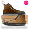 TRENDING Halloween Scarecrow Print White High Top Shoes
