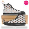 TRENDING Mummy Halloween Print Pattern White High Top Shoes