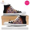 TRENDING Plaid Halloween Print Pattern High Top Shoes