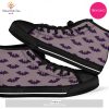 TRENDING Plaid Halloween Print Pattern White High Top Shoes
