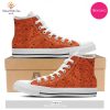 TRENDING Spider Web Halloween Print High Top Shoes