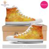 TRENDING Spider Web Halloween Print High Top Shoes