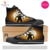 TRENDING Walking Zombie Halloween Print White High Top Shoes