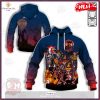NEW NRL Brisbane Broncos Halloween Style for Men and Women Hoodie Sweatshirt 3D