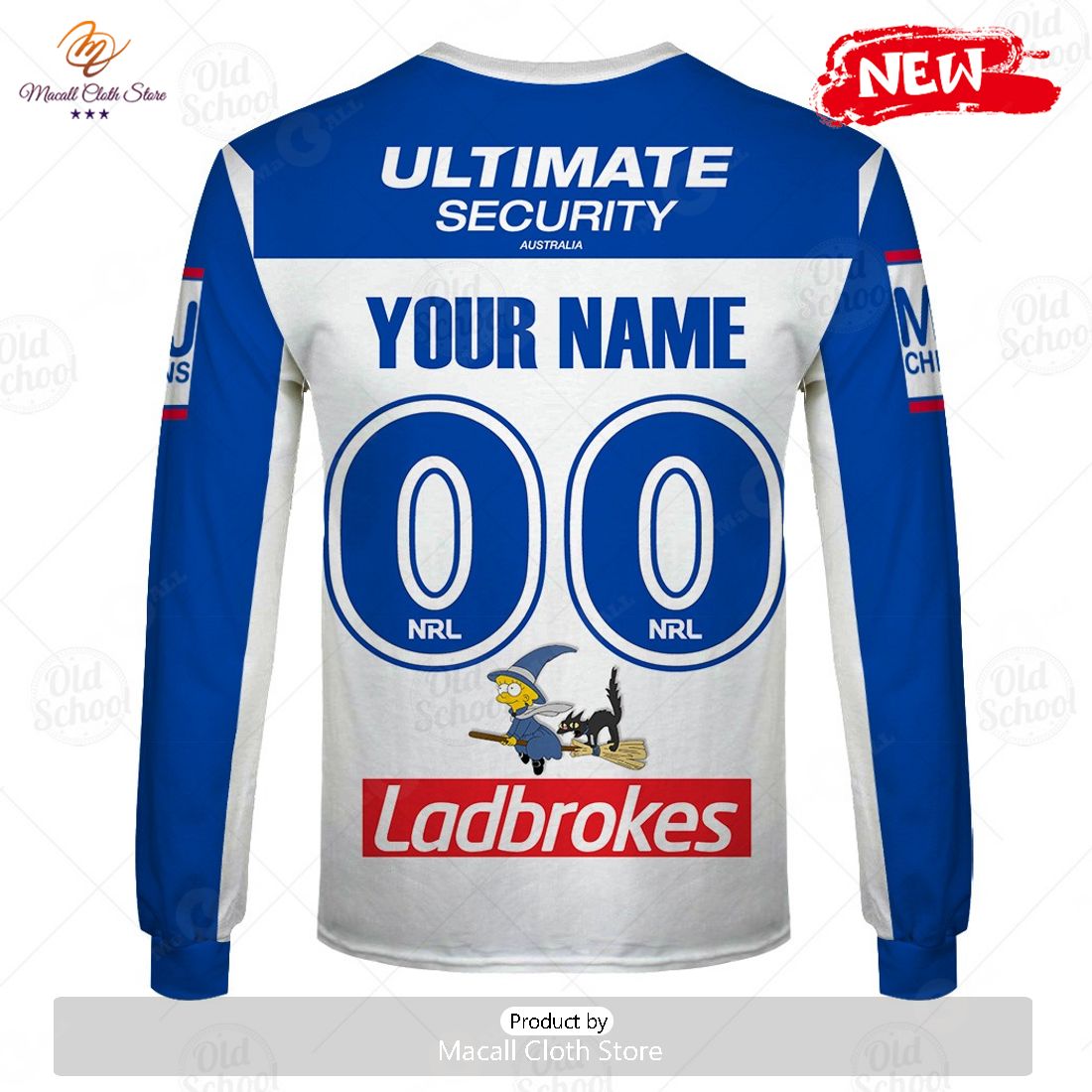 NEW Personalise NRL Canterbury Bulldogs x The Simpsons 2023 Halloween Jersey Hoodie 3D NEW Personalise NRL Canterbury Bulldogs x The Simpsons 2023 Halloween Jersey Hoodie 3D