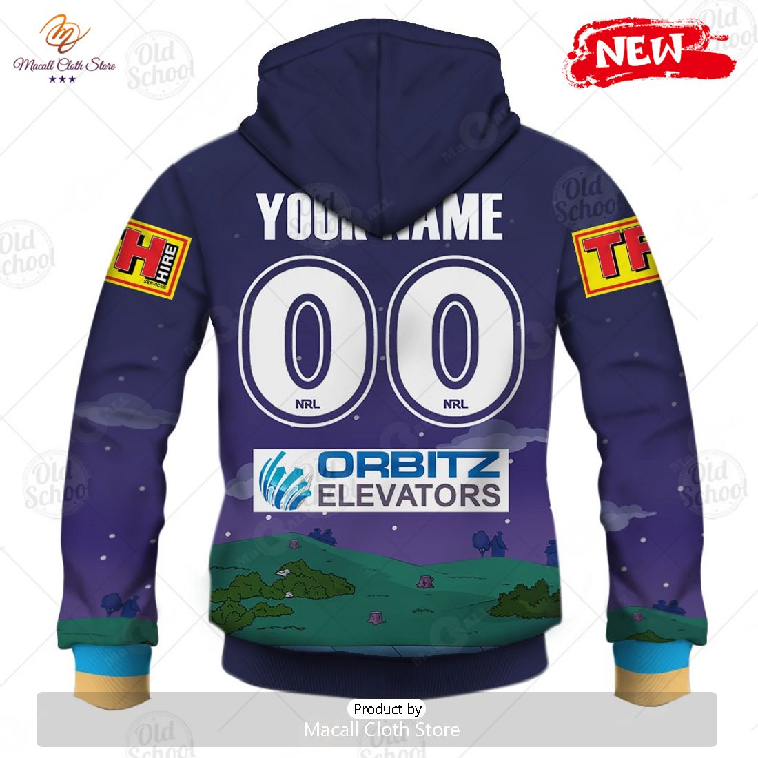 NEW Personalise NRL Gold Coast Titans x The Simpsons Halloween 2023 Jersey Hoodie 3D NEW Personalise NRL Gold Coast Titans x The Simpsons Halloween 2023 Jersey Hoodie 3D
