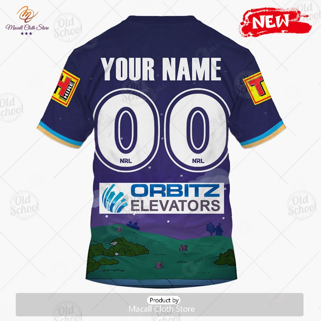 NEW Personalise NRL Gold Coast Titans x The Simpsons Halloween 2023 Jersey Hoodie 3D NEW Personalise NRL Gold Coast Titans x The Simpsons Halloween 2023 Jersey Hoodie 3D