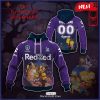 NEW Personalise NRL New Zealand Warriors x The Simpsons 2023 Halloween Jersey Hoodie 3D