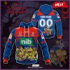 NEW Personalise NRL North Queensland Cowboys x The Simpsons Halloween 2023 Jersey Hoodie 3D