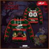 NEW Personalise NRL St. George Illawarra Dragons x The Simpsons 2023 Halloween Jersey Hoodie 3D
