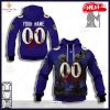 NEW Personalized New England Patriots NFL 2023 Halloween Jersey Hoodie Sweatshirt 3D