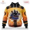 SALE NHL Personalized Vegas Golden Knights Special Zombie Design For Halloween Hoodie Sweatshirt 3D