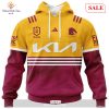SALE NRL Personalized Brisbane Broncos Special Heritage 1 Design Hoodie Sweatshirt 3D