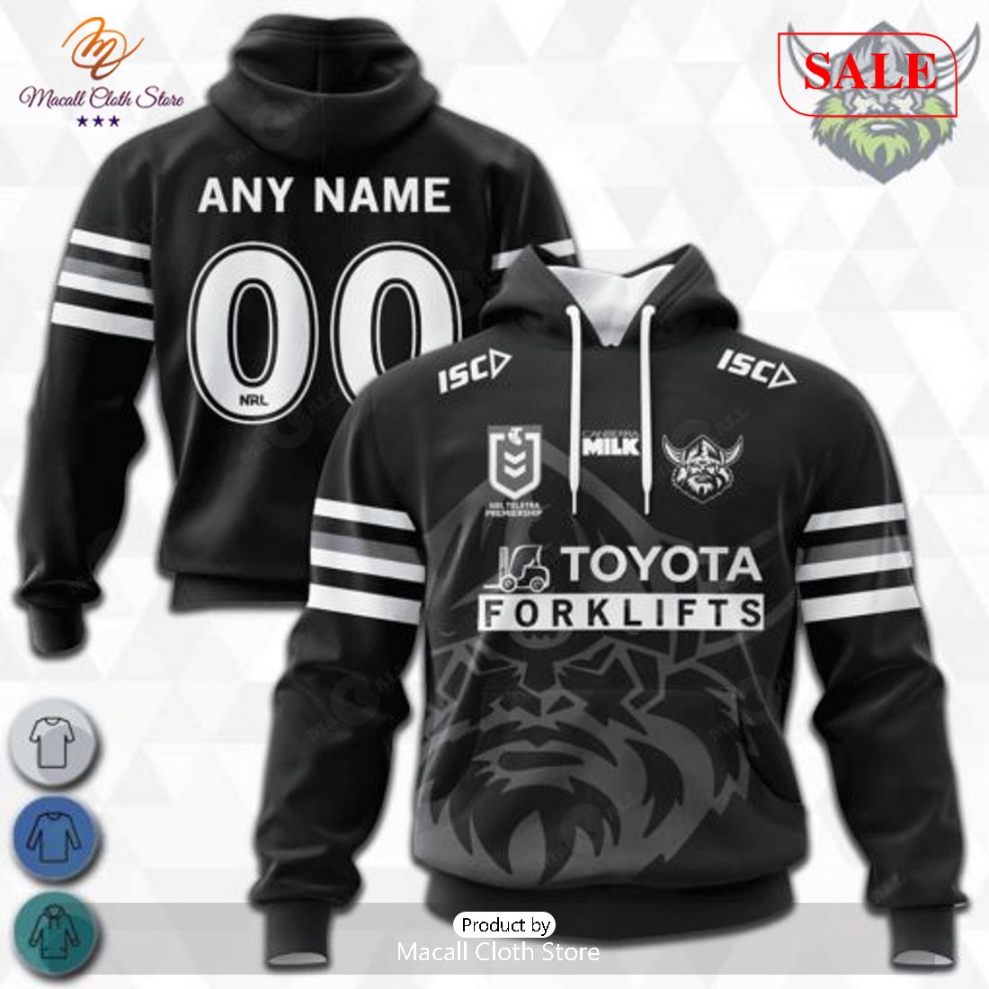 SALE NRL Personalized Canberra Raiders Special Monochrome Design Hoodie Sweatshirt 3D SALE NRL Personalized Canberra Raiders Special Monochrome Design Hoodie Sweatshirt 3D