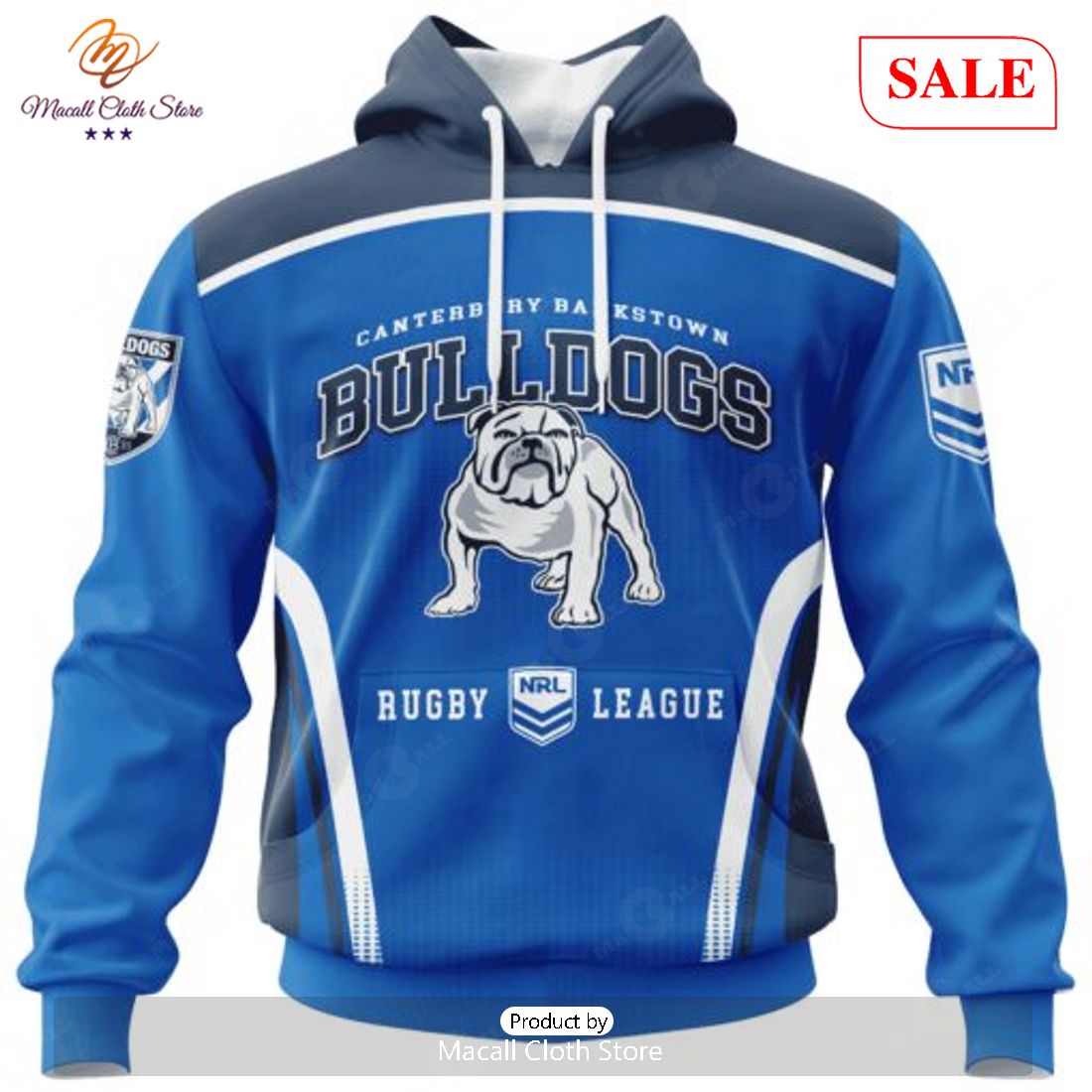 SALE NRL Personalized Canterbury-Bankstown Bulldogs Special Sideline Design Hoodie Sweatshirt 3D SALE NRL Personalized Canterbury-Bankstown Bulldogs Special Sideline Design Hoodie Sweatshirt 3D