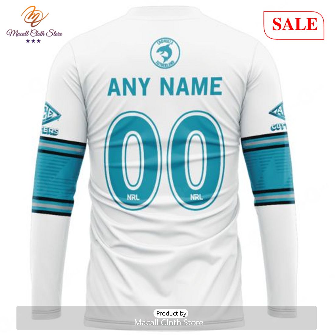 SALE NRL Personalized Cronulla-Sutherland Sharks Special Heritage 2 Design Hoodie Sweatshirt 3D SALE NRL Personalized Cronulla-Sutherland Sharks Special Heritage 2 Design Hoodie Sweatshirt 3D