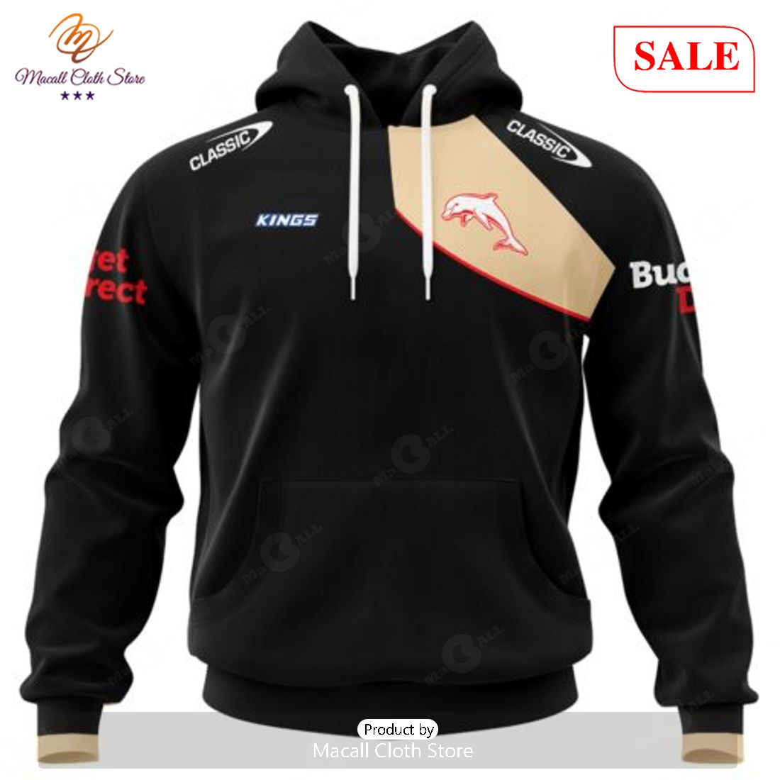 SALE NRL Personalized DolphinsSpecial Player Design Hoodie Sweatshirt 3D SALE NRL Personalized DolphinsSpecial Player Design Hoodie Sweatshirt 3D