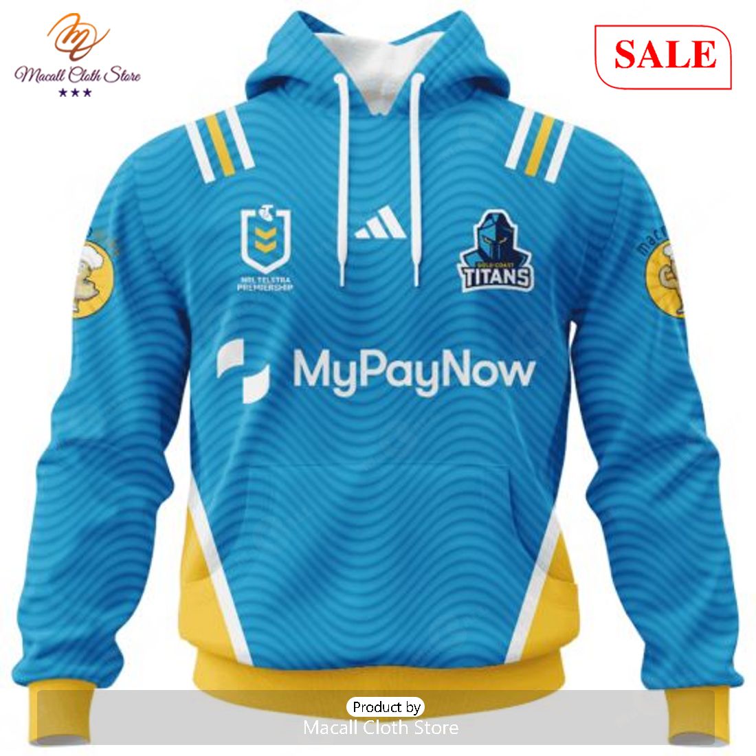 SALE NRL Personalized Gold Coast Titans Special Heritage 1 Design Hoodie Sweatshirt 3D SALE NRL Personalized Gold Coast Titans Special Heritage 1 Design Hoodie Sweatshirt 3D