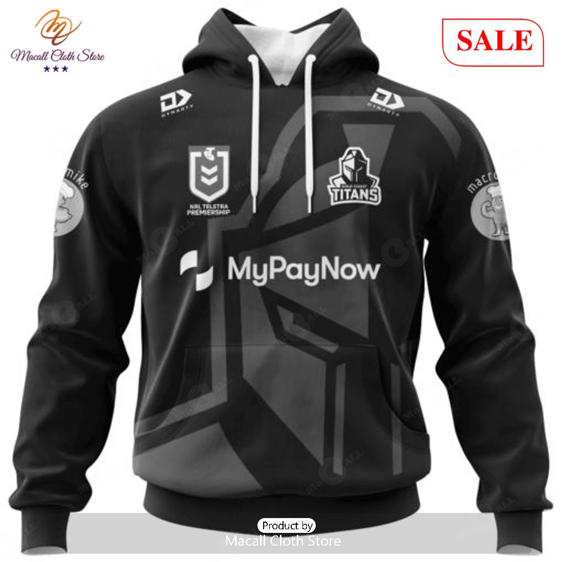 SALE NRL Personalized Gold Coast Titans Special Monochrome Design Hoodie Sweatshirt 3D SALE NRL Personalized Gold Coast Titans Special Monochrome Design Hoodie Sweatshirt 3D