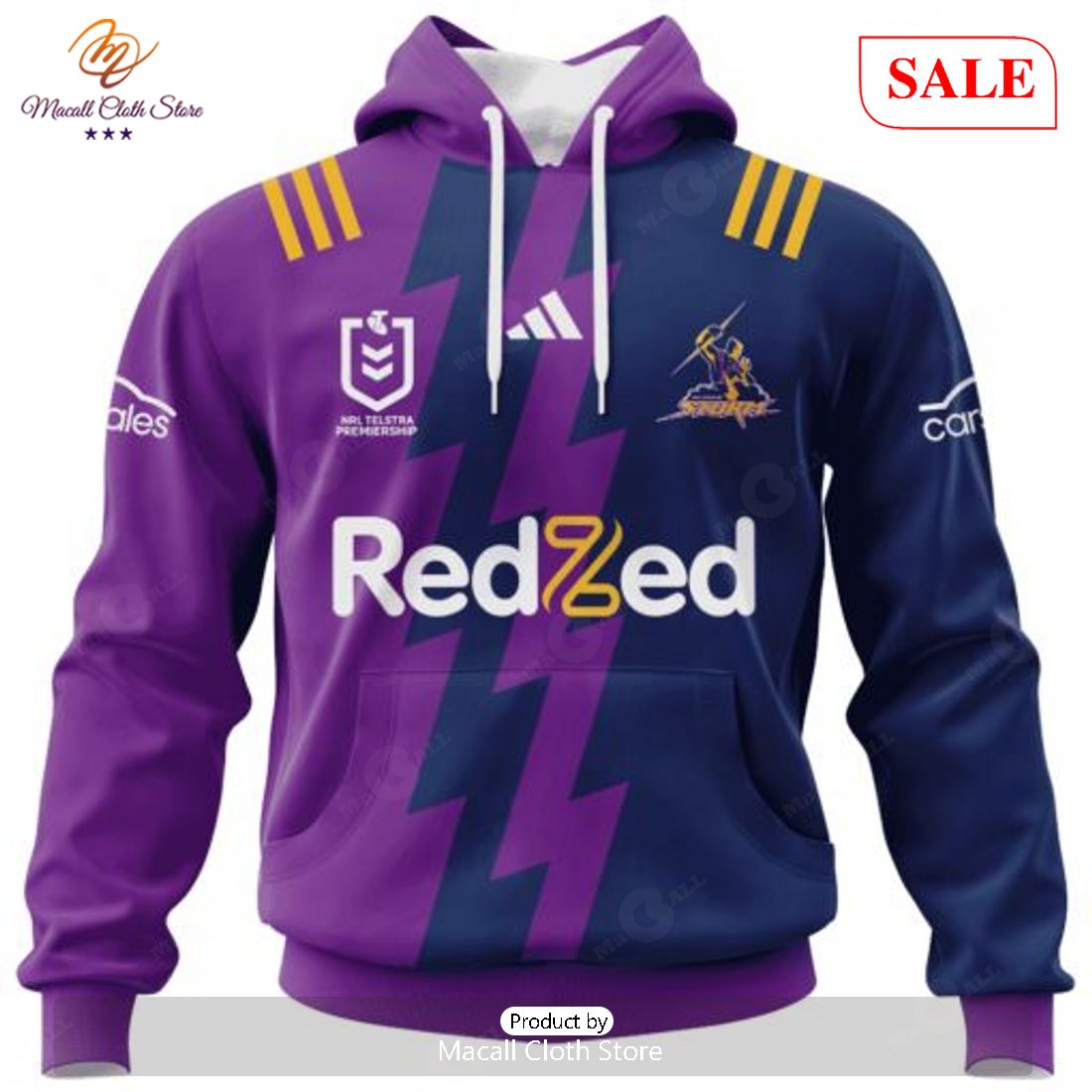 SALE NRL Personalized Melbourne Storm Special Heritage 1 Design Hoodie Sweatshirt 3D