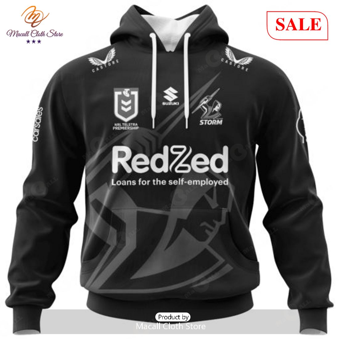 SALE NRL Personalized Melbourne Storm Special Monochrome Design Hoodie Sweatshirt 3D SALE NRL Personalized Melbourne Storm Special Monochrome Design Hoodie Sweatshirt 3D