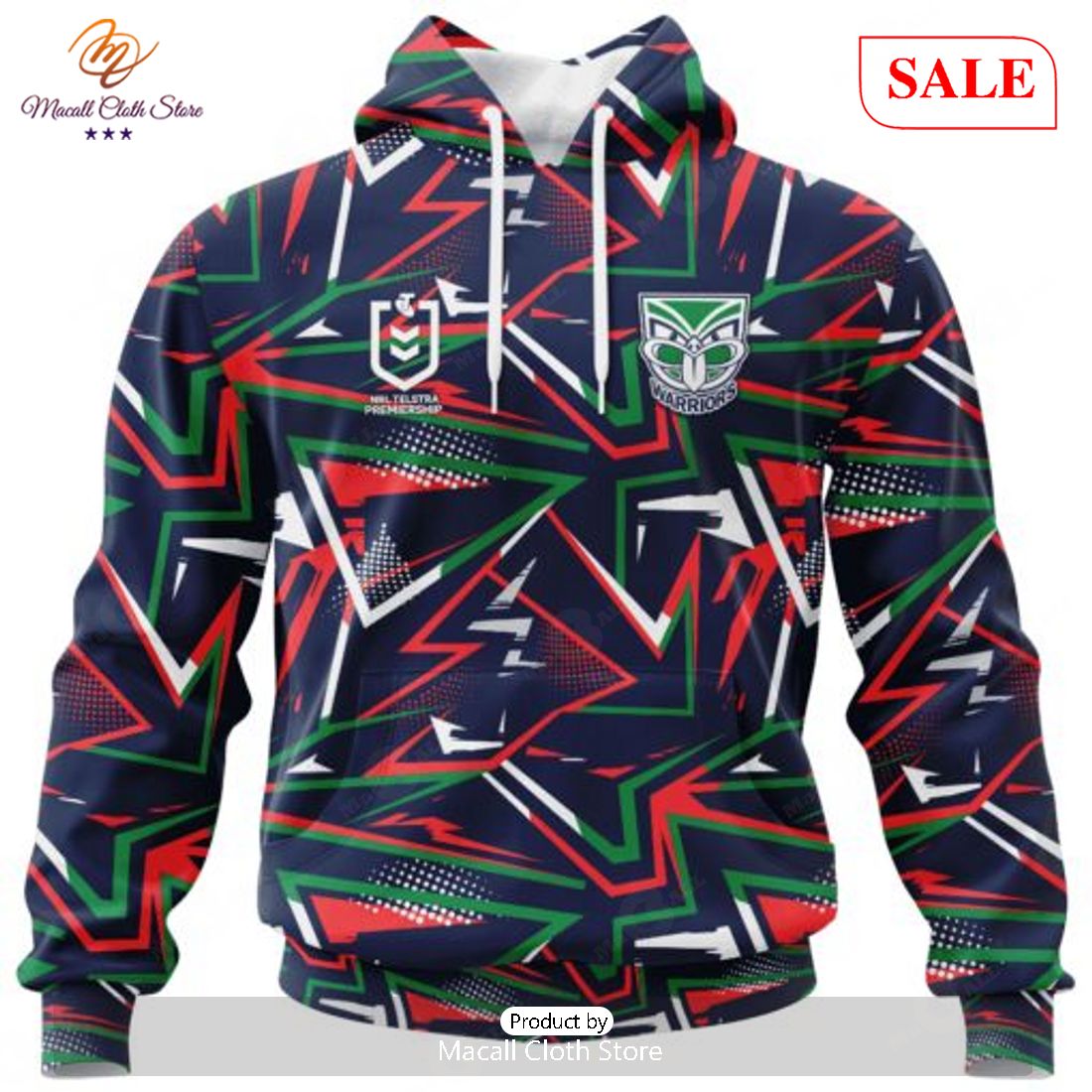 SALE NRL Personalized New Zealand Warriors Special Abstract Design Hoodie Sweatshirt 3D SALE NRL Personalized New Zealand Warriors Special Abstract Design Hoodie Sweatshirt 3D