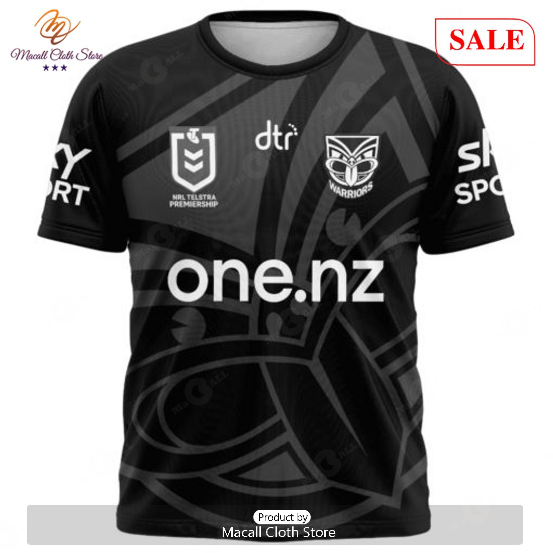 SALE NRL Personalized New Zealand Warriors Special Monochrome Design Hoodie Sweatshirt 3D SALE NRL Personalized New Zealand Warriors Special Monochrome Design Hoodie Sweatshirt 3D