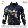 SALE NRL Personalized North Queensland Cowboys Special Monochrome Design Hoodie 3D